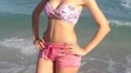Imagini rare cu Denisa Manelista, la mare! 