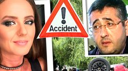 VIDEO| Iubita milionarului Ciro Castellano a provocat un accident ca în filme în cartierul bogaților din Capitală
