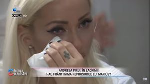 Marius a făcut-o praf pe Andreea Pirui la Puterea dragostei. Concurenta a cedat nervos și a izbucnit în lacrimi: „Când eu am o problemă, tu...”