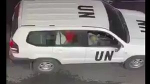 Partidă de sex filmată într-o mașină oficială a ONU