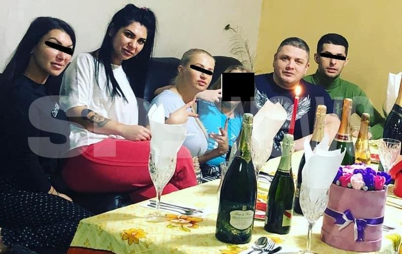 Daiana de la Puterea Dragostei, surprinsă la masa interlopilor