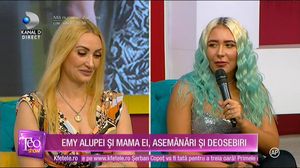 Emy Alupei, prima apariție televizată alături de mama ei. La ce vârstă a dus faimoasa un băiat acasă?