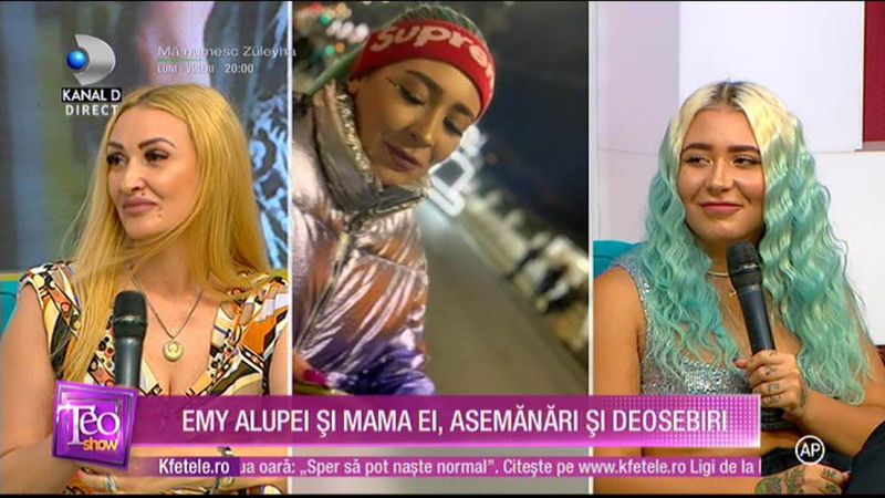 Emy Alupei, prima apariție televizată alături de mama ei. La ce vârstă a dus faimoasa un băiat acasă?