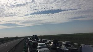 Circulație restricționată în drumul spre mare! Accident cu trei mașini
