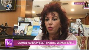 Carmen Harra a prevăzut sfârșitul pandemiei de coronavirus