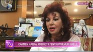 Carmen Harra a prevăzut sfârșitul pandemiei de coronavirus