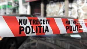 Nu treceți! Poliția!