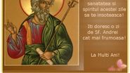 Mesaje, SMS-uri și felicitări de Sfântul Andrei