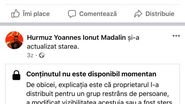 Postările șterse de pe contul lui Yoannes de Facebook.