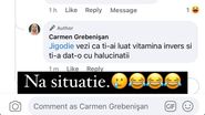 Comentariile răutăcioase de la ultima postare de pe Facebook a tinerei 