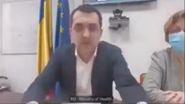  Vlad Voiculescu, fără mască în minister