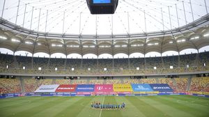 Fani în tribune pe Arena Națională la EURO 2020