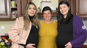 Daniela Iliescu, mama Geta și Ileana Sterp 