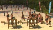 Traseu nou la Survivor, concurenții au tras de sănii să ajungă la final