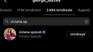 George Burcea o urmărește pe Viviana Sposub pe Instagram
