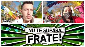 Bianca și Cristian Comănici, la pas prin Orășelul Copiilor