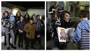 Ilinca Vandici, Victor Slav și Raluca Bădulescu, surpriză pentru o familie cu 5 copii