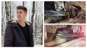 Un tânăr de 19 ani a sfârșit într-un tragic accident rutier, înainte de Crăciun