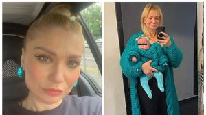 Cristina Cioran, din nou la spital cu fiica sa