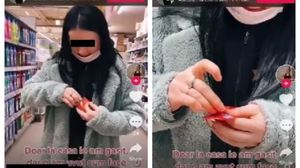 Anchetă în cazul adolescentei care a înțepat prezervative într-un supermarket