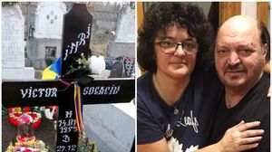 Imagini emoționante la parastasul de 40 de zile al lui Victor Socaciu