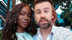 Mulți ar spune că e o glumă! Cum se înțeleg, de fapt, tatăl lui Florin Ristei și Naomi Hedman, iubita artistului