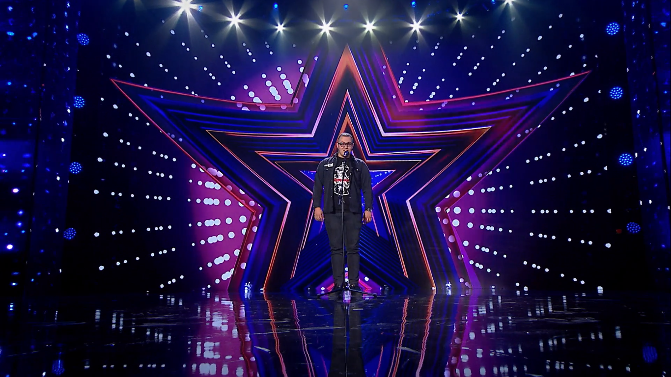 Eduard Preda, moment emoționant la Românii au Talent, sezonul 12