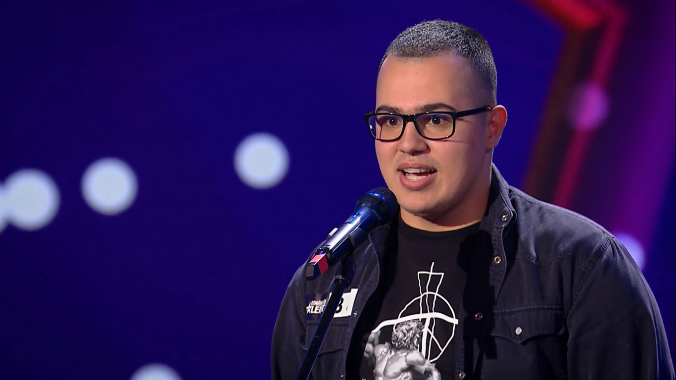 Eduard Preda, moment emoționant la Românii au Talent, sezonul 12