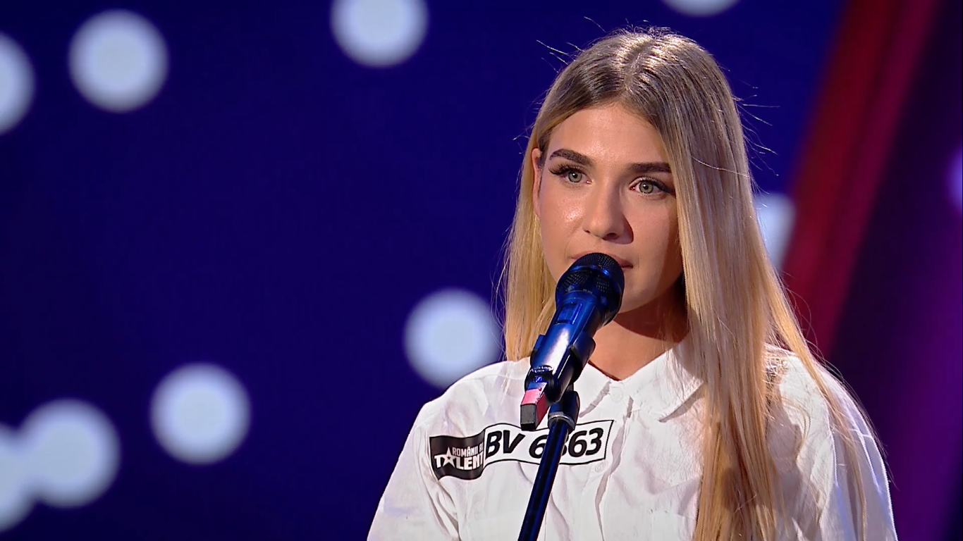 Patricia Thomits, fata cu chitara de la Românii au Talent, sezonul 12