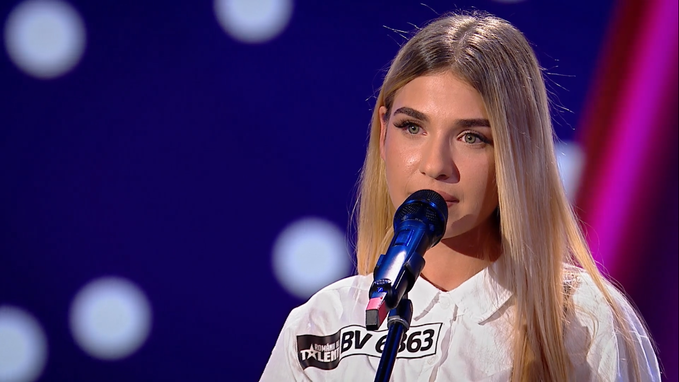 Patricia Thomits, fata cu chitara de la Românii au Talent, sezonul 12