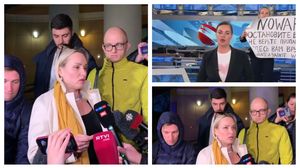 Jurnalista din Rusia, care a protestat în direct împotriva războiului, a fost eliberată