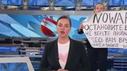 Marina Ovsiannikova a fost amendată cu 250 de euro
