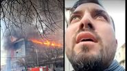 Ionuț și Florin Cercel, prinși într-un incendiu de proporții din sectorul 5 al Capitalei