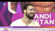 Ce îi transmite Andi Constantin lui Giani Kiriță înainte de confruntarea în cușcă