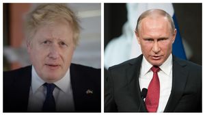 Boris Johnson, gest sfidător la adresa lui Vladimir Putin