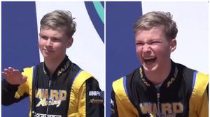 Pilot rus, gest revoltător la o competiție de karting