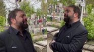 Florin Salam, cântec de jale la mormântul lui Emi Pian