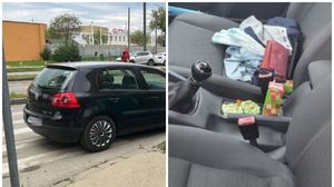Ce s-a găsit în mașina pe care mama din Timișoara o conducea?