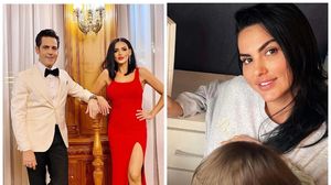 Ștefan Bănică Jr. și Lavinia Pîrva își sărbătoresc fiul