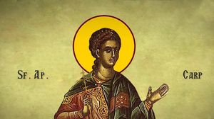 Calendar Creștin Ortodox 26 mai 2022. Sfântul Apostol Carp, unul dintre cei 70 de apostoli
