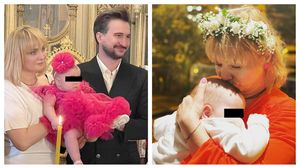 Cristina Cioran și iubitul ei și-au botezat fetița