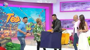 Teo Trandafir și-a aniversat ziua de naștere la TV. 