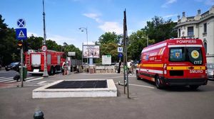 Stația de metrou Piața Victoriei suicid