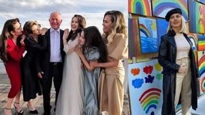 Lidia Buble, surorile și tatăl lor