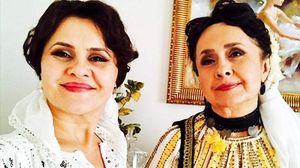 Niculina Stoican și sora ei mai mare, Angelica 