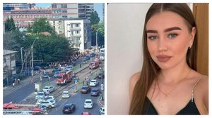 Tânăra  lovită de tramvai, în Capitală