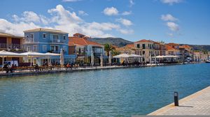 lefkada, litoral grecia, turist pacalit