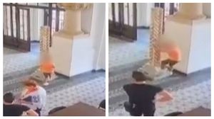 Copil rănit statuie Primăria Capitalei