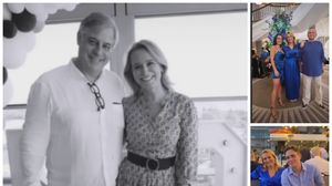 Andreea Esca și familia sa