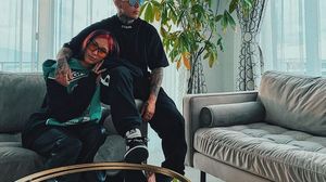 Lino Golden și iubita lui 